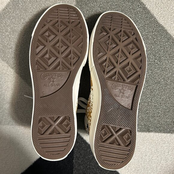 Converse Chuck Taylor All Star Floral Paisley Platform Sneakers Women's Size 7 - Picture 11 of 12